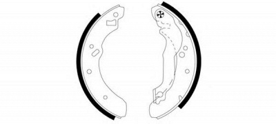HELLA PAGID 8db355001151 -  Комплект тормозных колодок